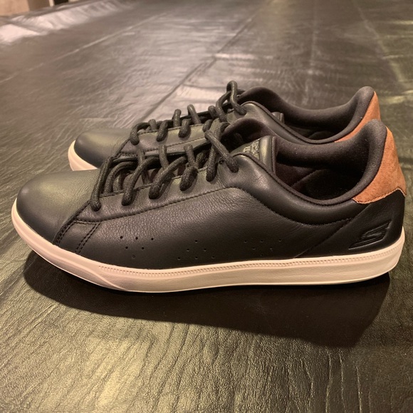 Sketchers Mens Leather Shoes - Picture 4 of 6